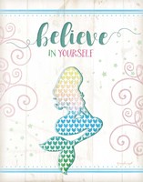 Believe Mermaid Fine Art Print