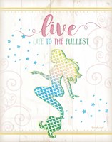 Live Mermaid Fine Art Print