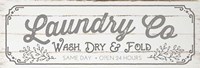 Laundry Co - Gray Fine Art Print