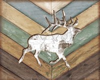 Lodge Elk Framed Print