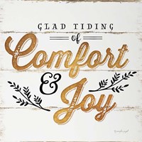 Comfort and Joy Framed Print