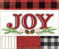 Joy Plaid Fine Art Print
