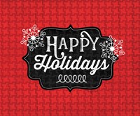 Happy Holidays Fine Art Print