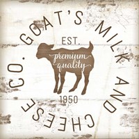 Goat's Milk and Cheese Co. II Fine Art Print