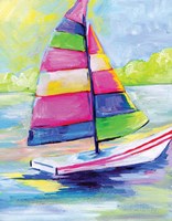 Sunset Boat III Fine Art Print