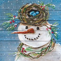 Snowman III Fine Art Print