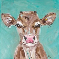 Pink Nosed Cow Fine Art Print