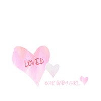 Loved Baby Girl Fine Art Print