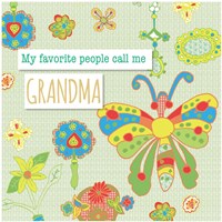 Favorite People Grandma Fine Art Print