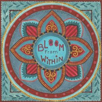Bloom from Within Framed Print