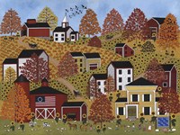 Autumn Hills Fine Art Print