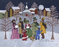Caroling Fine Art Print