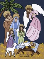 Christmas Night Fine Art Print