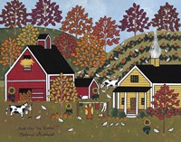 Fall On The Farm Fine Art Print