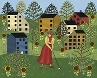 Golf Gal Fine Art Print