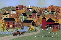 Pumpkin Junction Fine Art Print