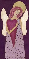 Purple Angel Fine Art Print