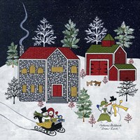 Snow Love Fine Art Print