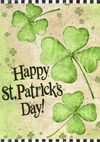 St. Patrick's Day Clover Fine Art Print