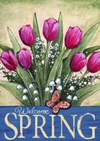 Welcome Spring Tulips Fine Art Print