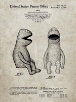 Puppet Doll Patent - Sandstone Fine Art Print