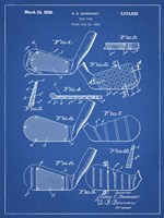 Golf Club Patent - Blueprint Fine Art Print