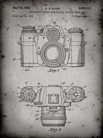 Photographic Camera With Coupled Exposure Meter Patent - Faded Grey Fine Art Print