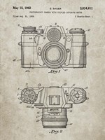 Photographic Camera With Coupled Exposure Meter Patent - Sandstone Fine Art Print