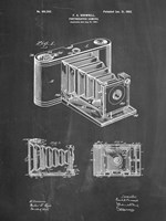 Photographic Camera Patent - Chalkboard Fine Art Print