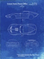 Vehicle Body Patent - Faded Blueprint Fine Art Print