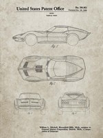Vehicle Body Patent - Sandstone Fine Art Print