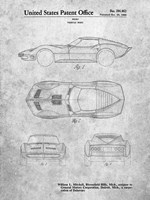 Vehicle Body Patent - Slate Fine Art Print