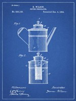 Coffee Percolator Patent - Blueprint Fine Art Print