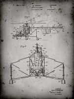 Direct-Lift Aircraft Patent - Faded Grey Fine Art Print