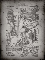 Diver's Suit Patent - Faded Grey Fine Art Print