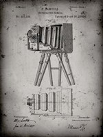 Photographic Camera Patent - Faded Grey Fine Art Print