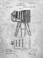 Photographic Camera Patent - Slate Fine Art Print