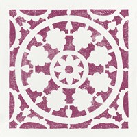 Hacienda Tile VI Fine Art Print