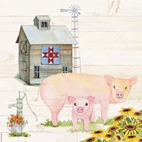 Life on the Farm III Fine Art Print