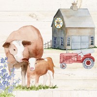 Life on the Farm I Fine Art Print
