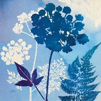 Blue Sky Garden IV Fine Art Print