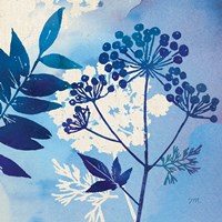 Blue Sky Garden I Fine Art Print