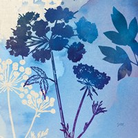 Blue Sky Garden III Framed Print