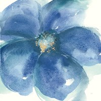 Indigo Mint IV Fine Art Print