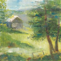 Gray Barn Fine Art Print