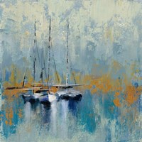 Boats in the Harbor III Fine Art Print