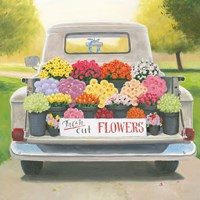 Beautiful Country III Square Fine Art Print