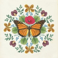 Butterfly Mandala I Fine Art Print