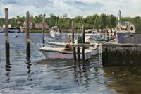 Manasquan Boats Fine Art Print