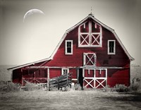 Luna Barn Fine Art Print